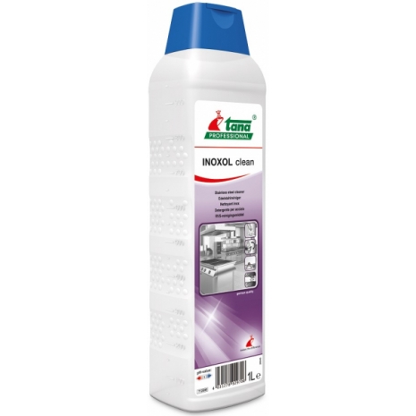 INOXOL CLEAN 10 X 1L Чистящее средство для поверхностей из нержавеющей стали и цветных металлов. Эффективно удаляет потемнения, ржавчину и окислы металла. "INOXOL clean позволяет экономить затраты и время благодаря своей исключительно эффективной очистке и экономичности при использовании. Отличные результаты гарантированы благодаря высокоэффективной формуле. Хорошо растворяет известковые отложения, заскорузлые загрязнения, ржавчину, также жировые и масляные загрязнения типичные для металлических