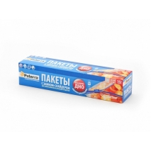 Пакеты со слайдером для замораживания и хранения, 3л, 27*26*2см, 15шт