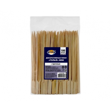 Декор. пики ГОЛЬФ mini,