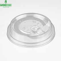 Крышки прозрачные с питейником для стакана Bubble Cup(1к/1000шт)